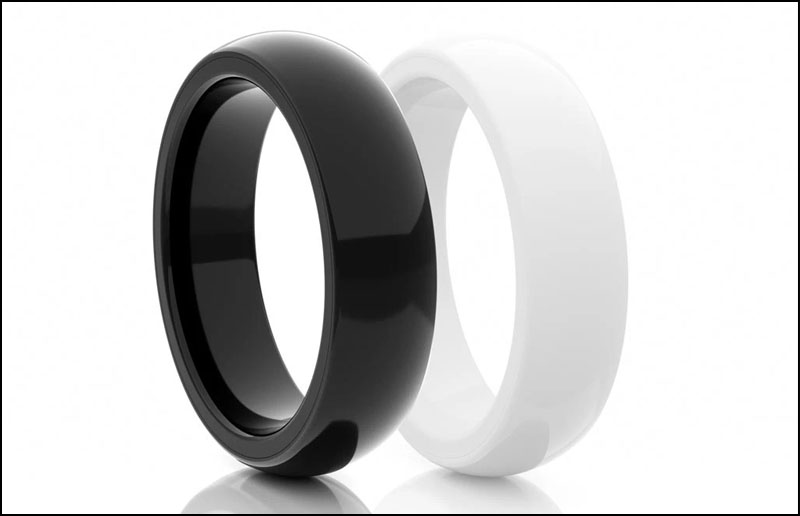 NFC Ring OPN là dạng nhẫn trơn, có 2 màu đen và trắng, được làm từ chất liệu sứ chống trầy xước.